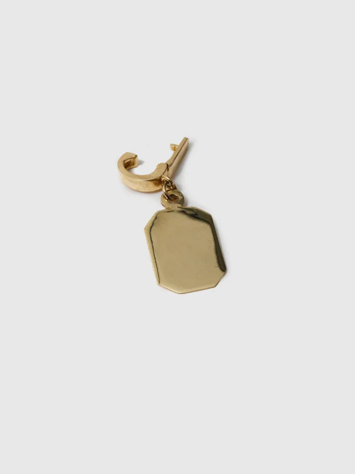 New Clip-On Octagonal ID Pendant All|Pendants