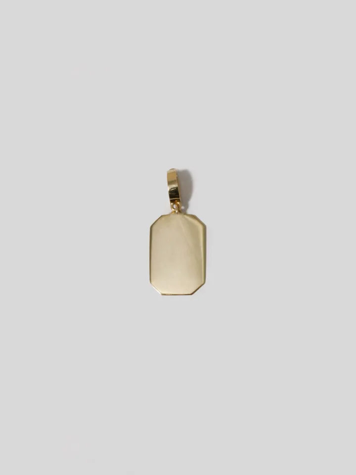 New Clip-On Octagonal ID Pendant All|Pendants