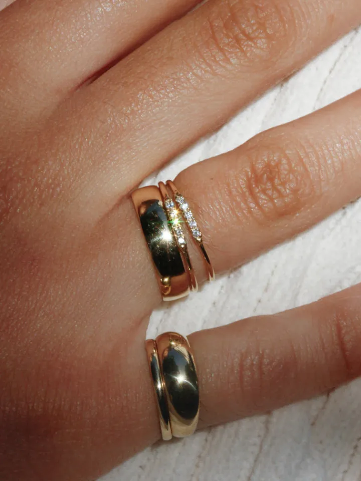 Clearance Eternity Dome Band All|Rings