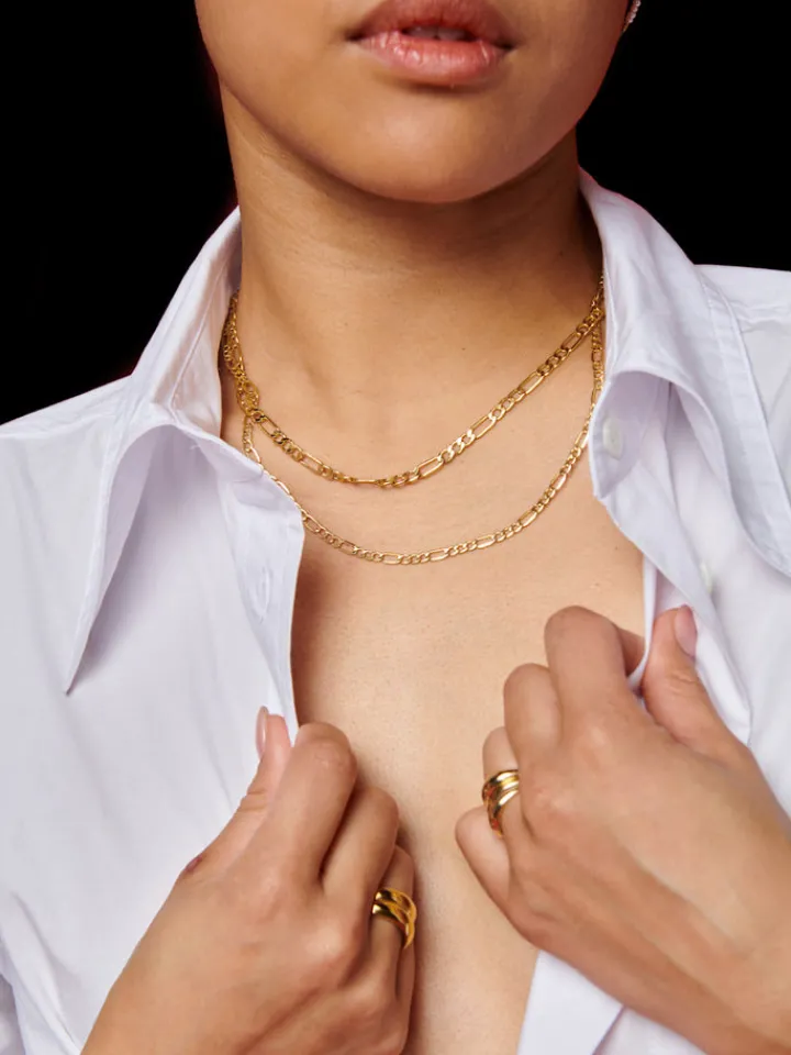 Best Figaro Chain Necklace All