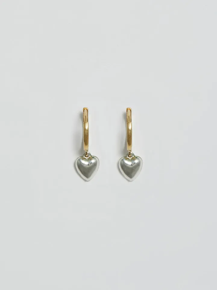 Discount Gordita Heart Huggies All|Earrings