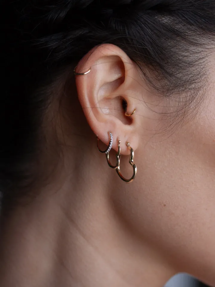 Outlet Heart Feels Hoops All|Earrings
