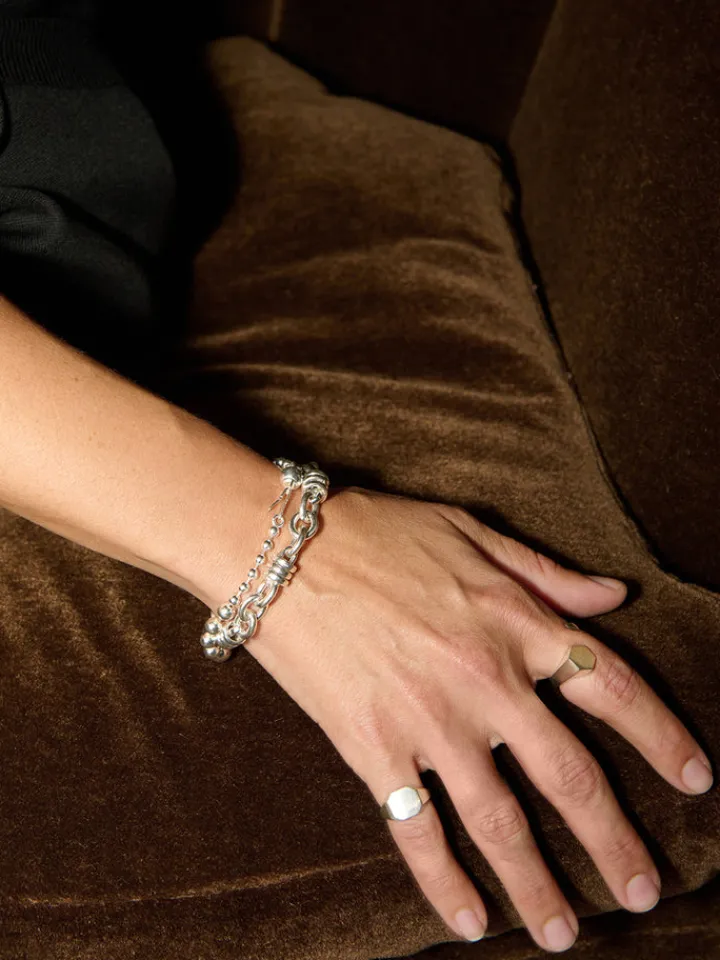 New Hexagon ID Signet All|Rings