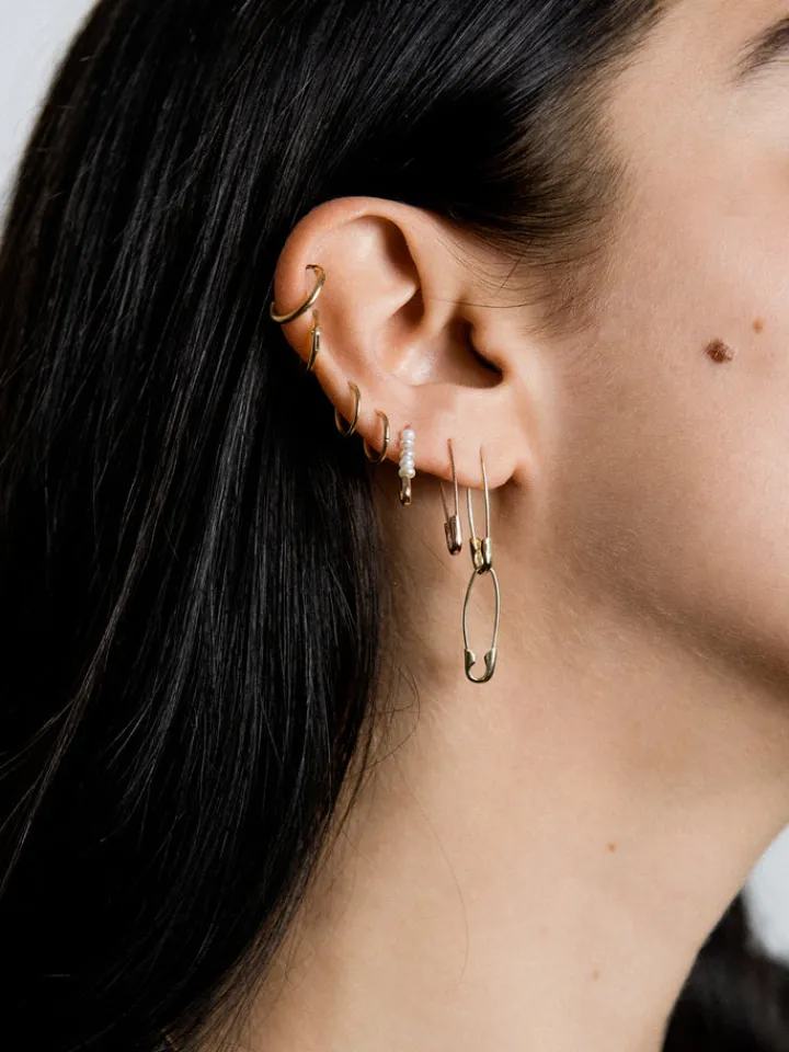 Sale Mini Friendship Safety Pin All|Earrings