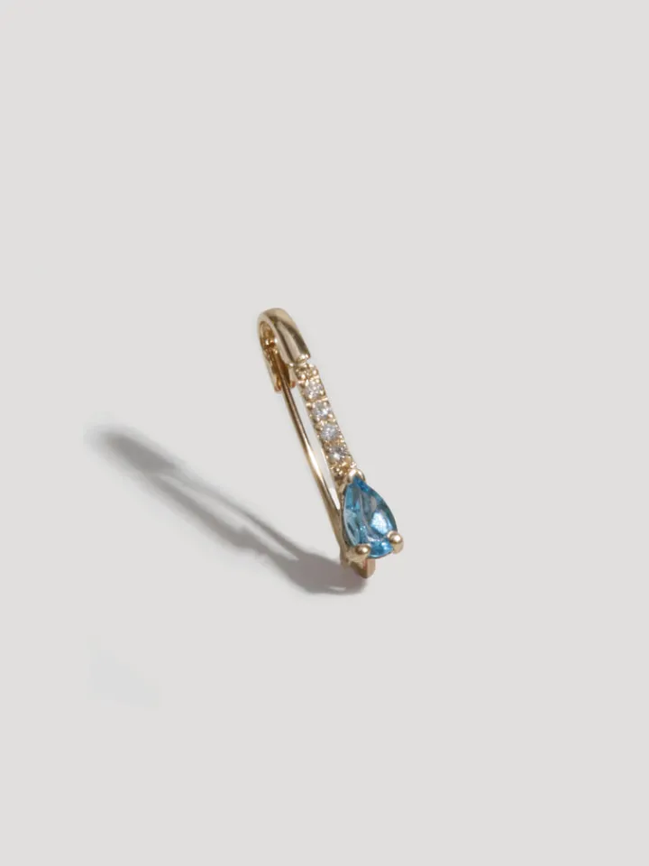 Clearance Mini Gemstone Diamond Safety Pin All