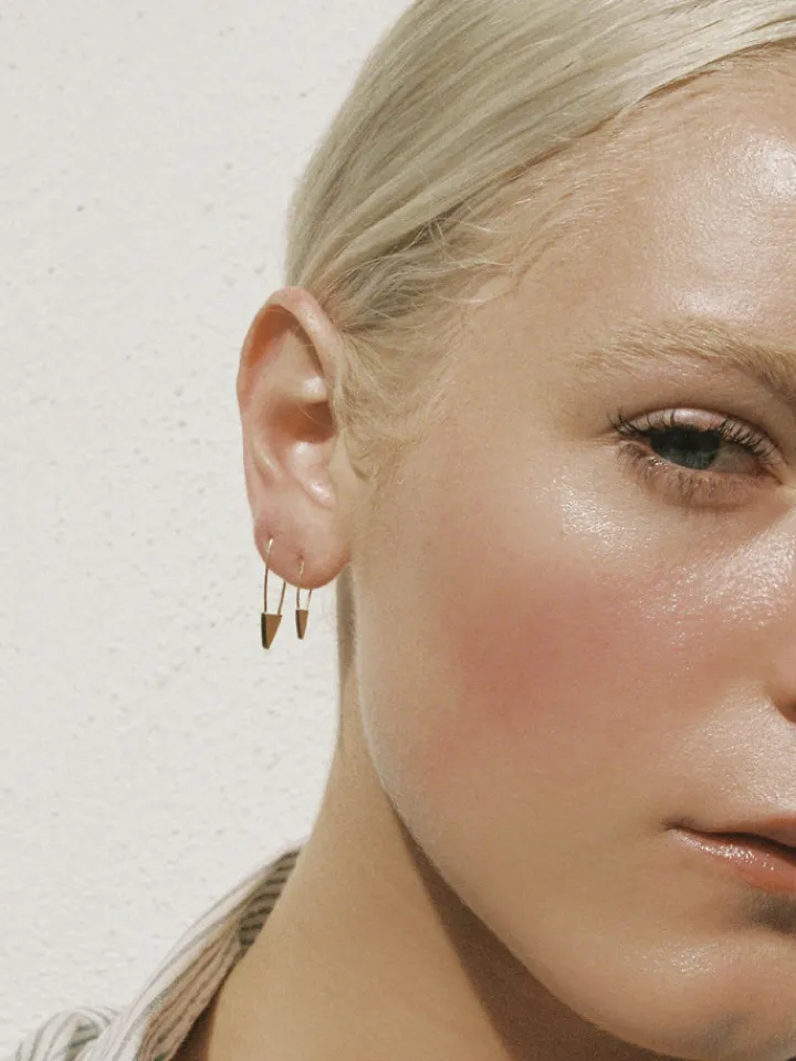 Best Mini Triangle Safety Pin Earring All|Earrings