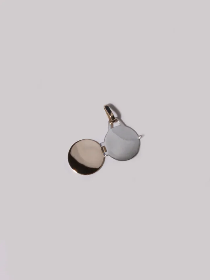 Fashion Mixed Metal Locket Pendant All|Pendants