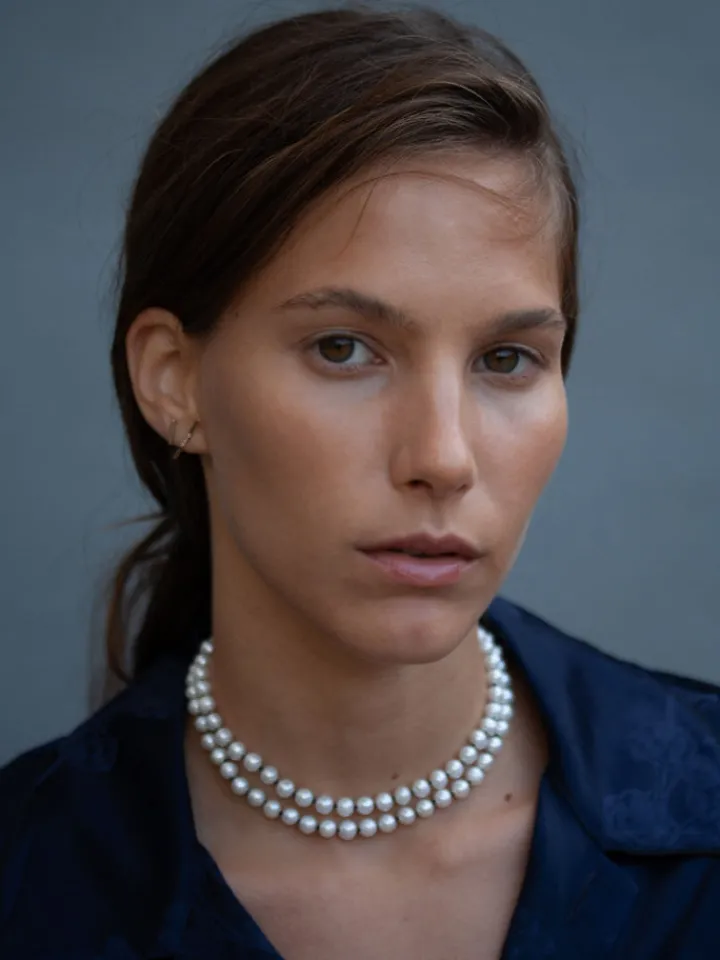 New Opera Wrap Pearl Strand All