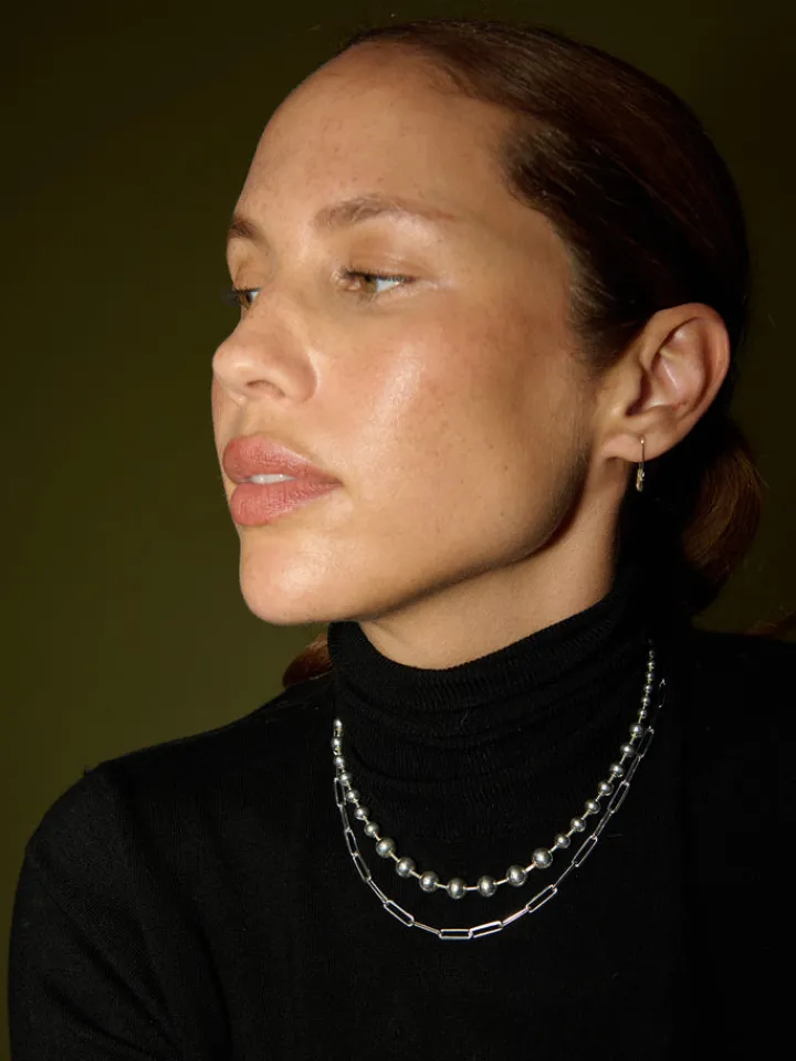 Hot Orb Link Chain Necklace All
