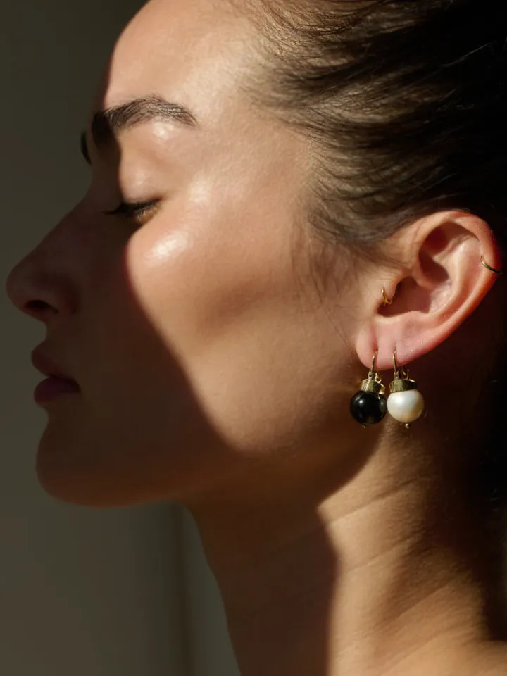 Hot Pearl Latch Earrings All|Earrings