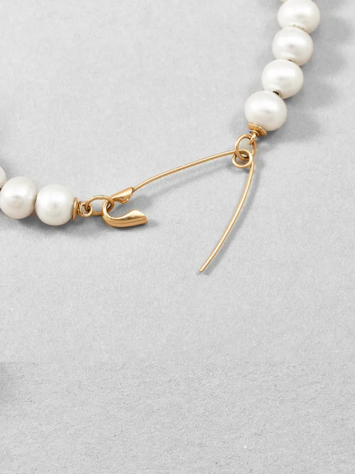 Outlet Pearl Safety Pin Bracelet All|Bracelets
