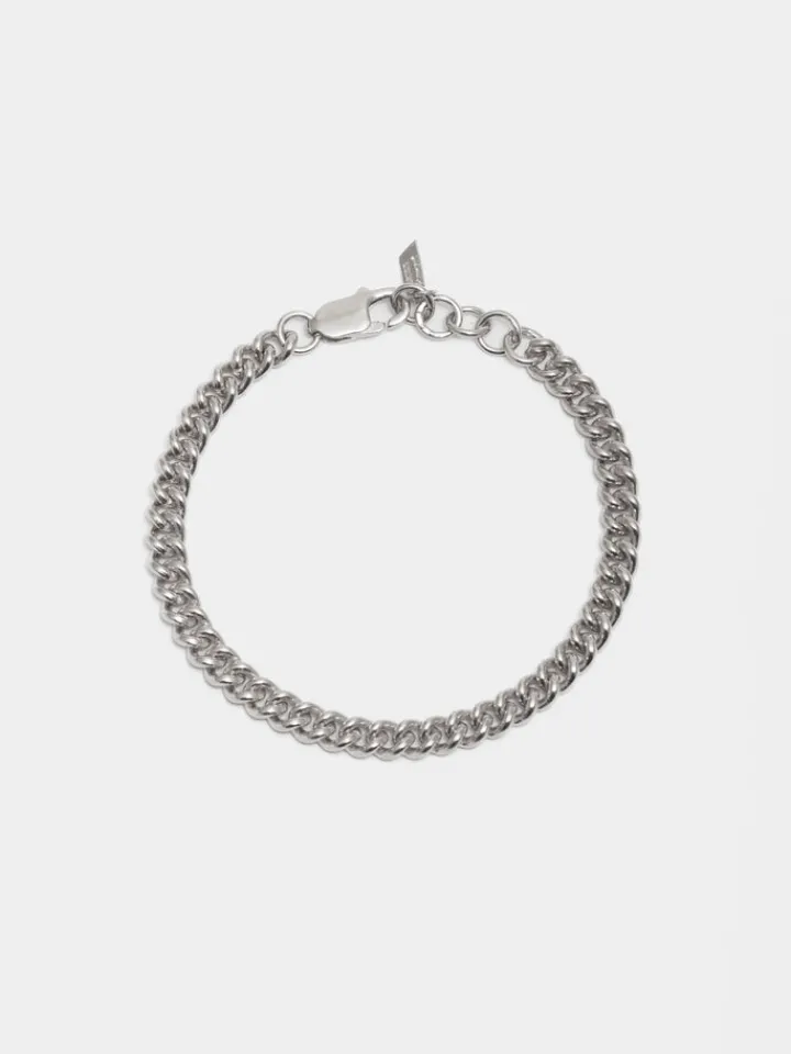 New Petite Industrial Curb Chain Bracelet All|Bracelets