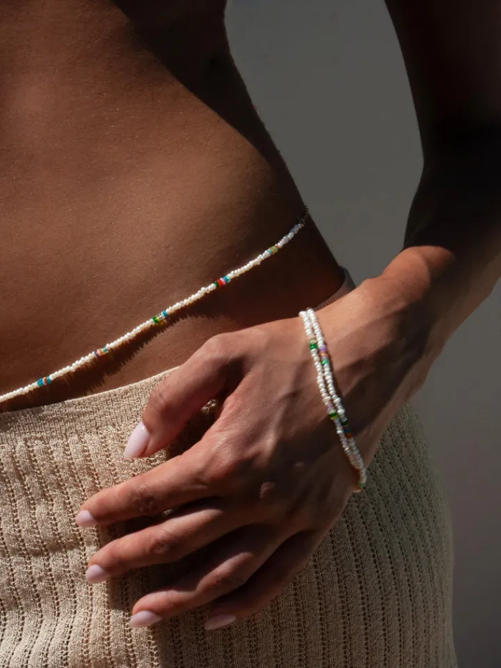 New Seed Pearl & Opal Wrap Strand All