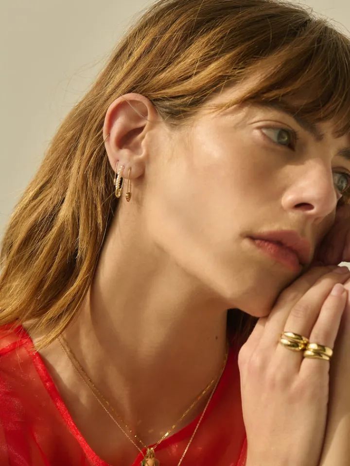 Fashion Standard Friendship Safety Pin All|Earrings