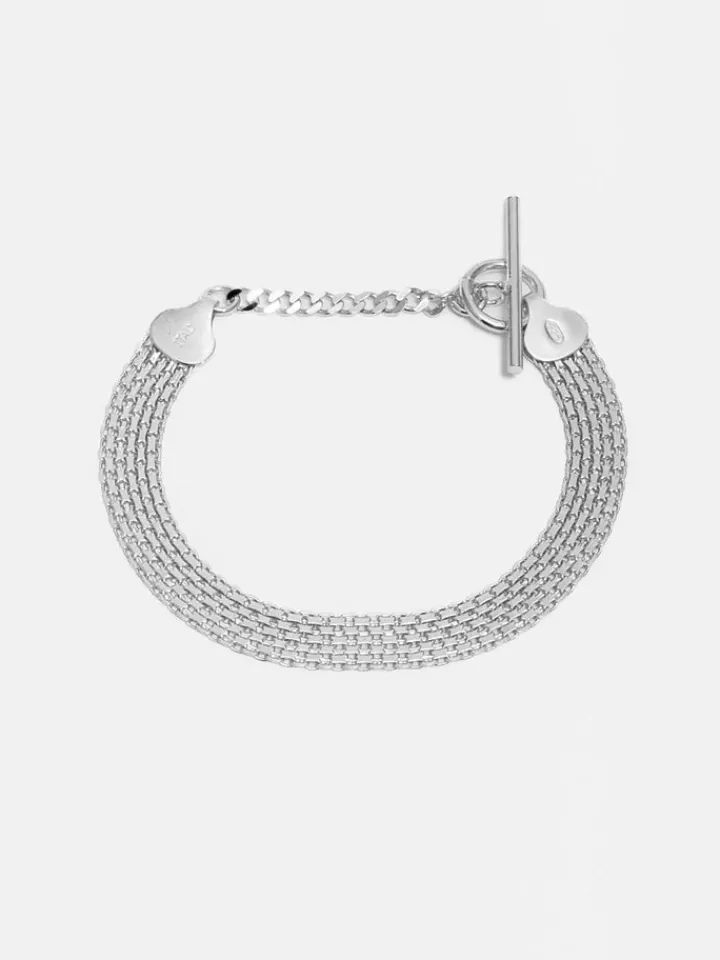 New Sterling Silver Chainmail Bracelet All