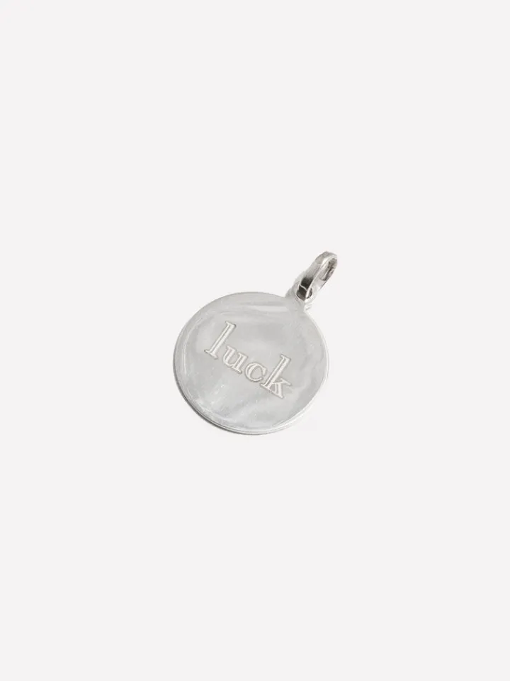 Clearance Sterling Silver Disk Pendant All|Pendants