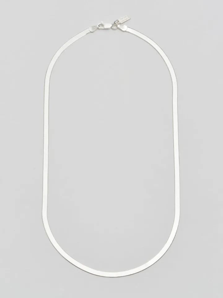 Discount Sterling Silver Herringbone Necklace All|Necklaces