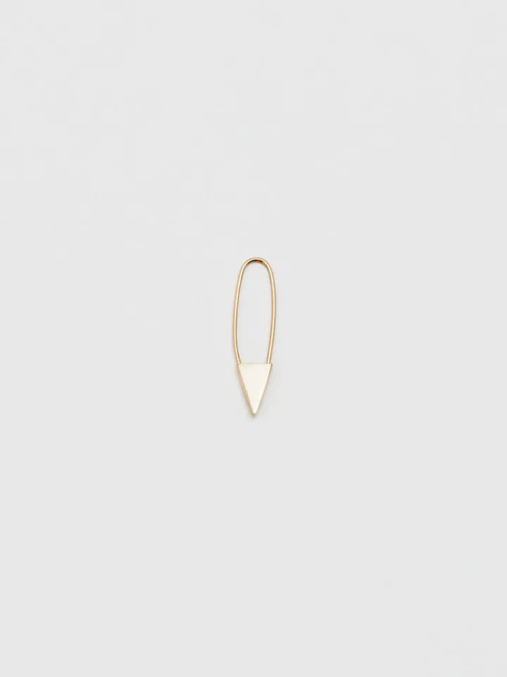 Sale Triangle Safety Pin Earring All|Earrings