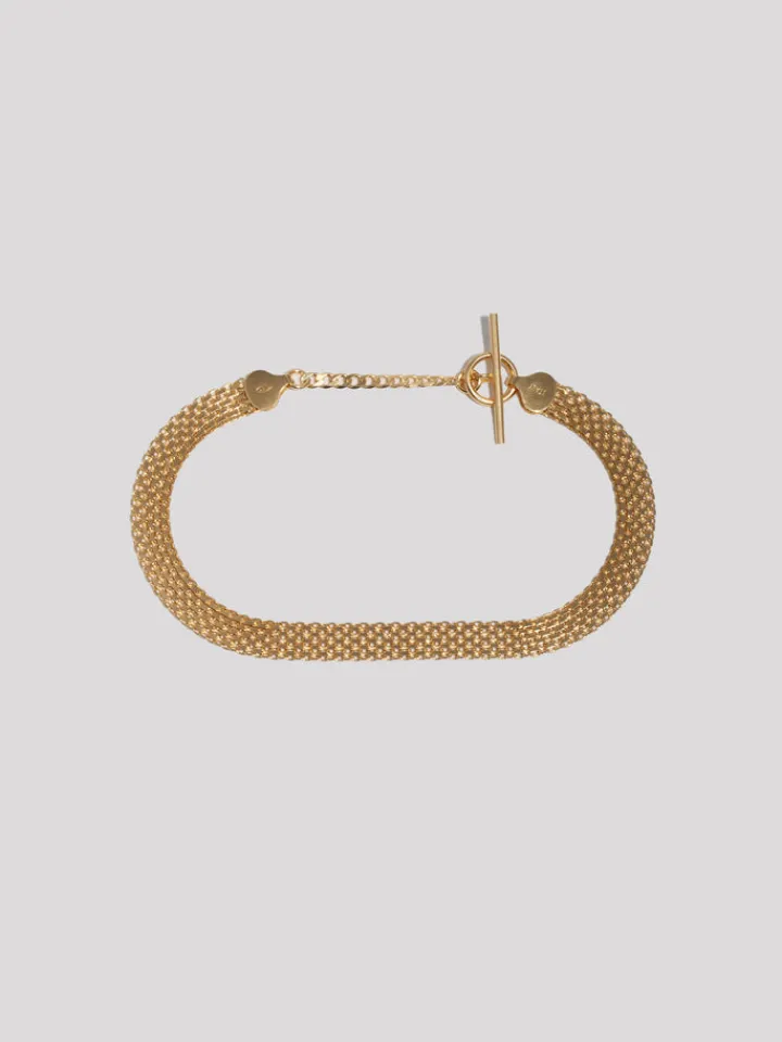 Fashion Vermeil Chainmail Anklet All|Anklets