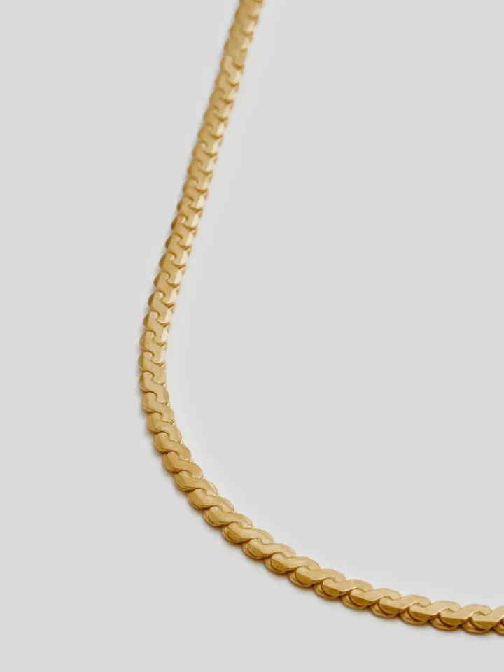 Sale Vermeil Serpentine Chain All|Necklaces