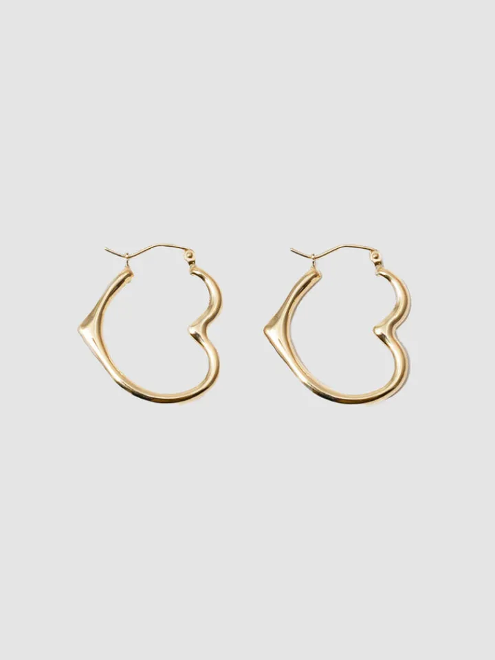 Hot XL Heart Feels Hoops All