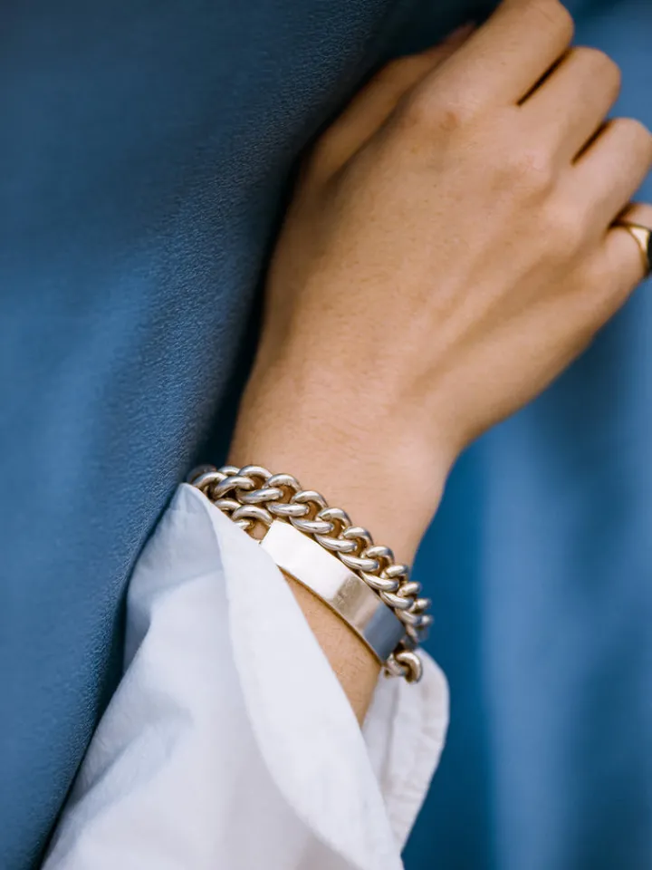 Discount XL Industrial Curb Chain Bracelet All|Bracelets